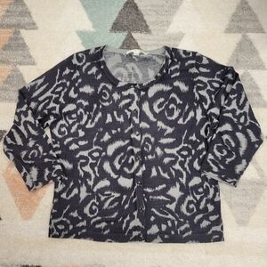 Boden cropped button-up wool cardigan size 12